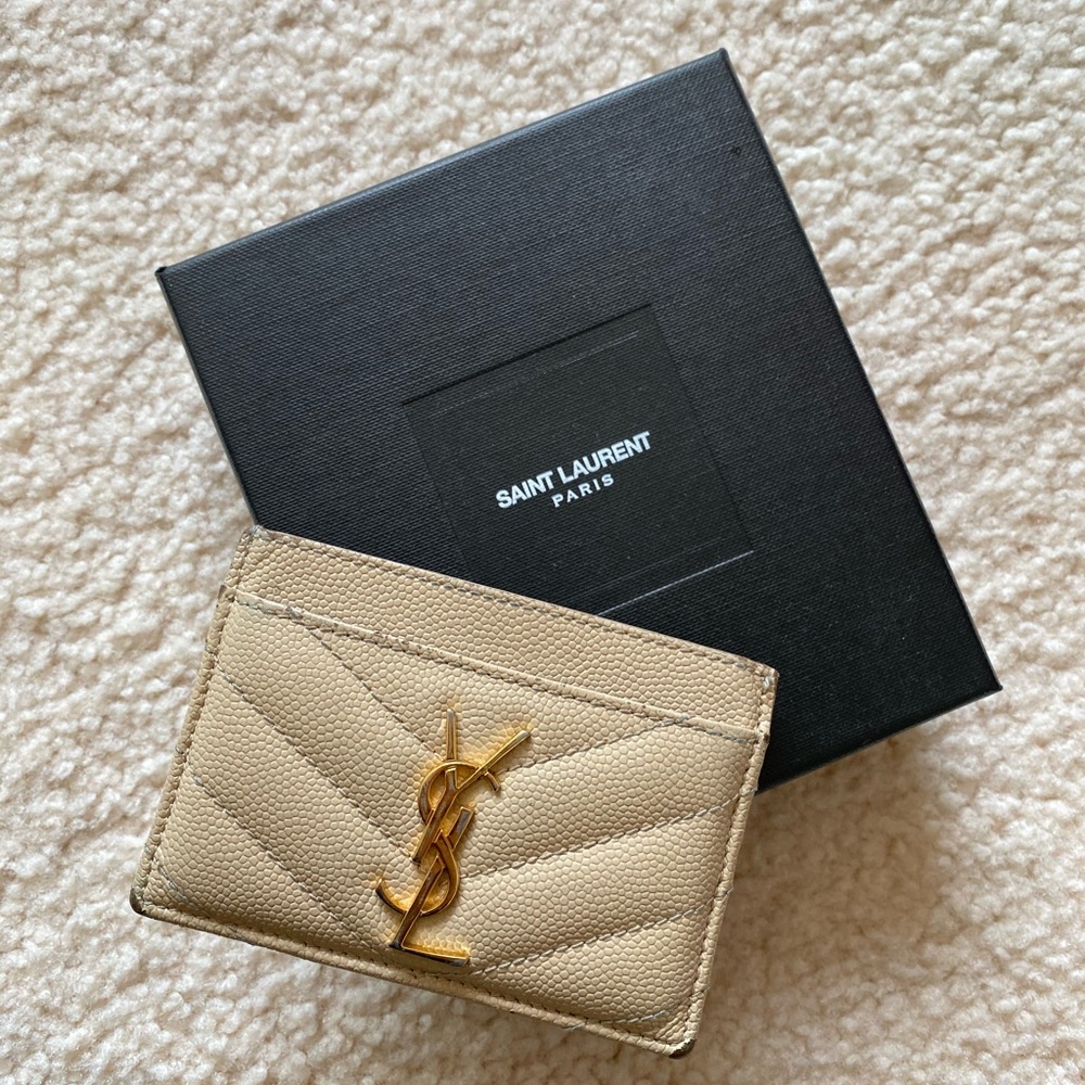 Saint Laurent card holder